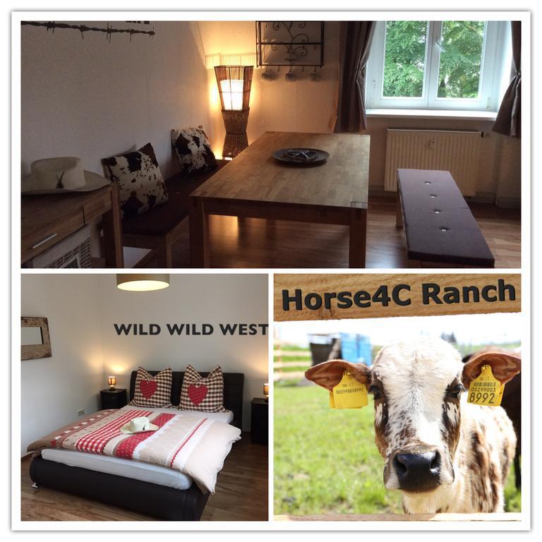 4C Horse Ranch Hotell Hainichen Exteriör bild